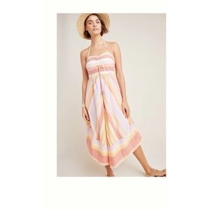 Anthropologie midi dress with pockets!